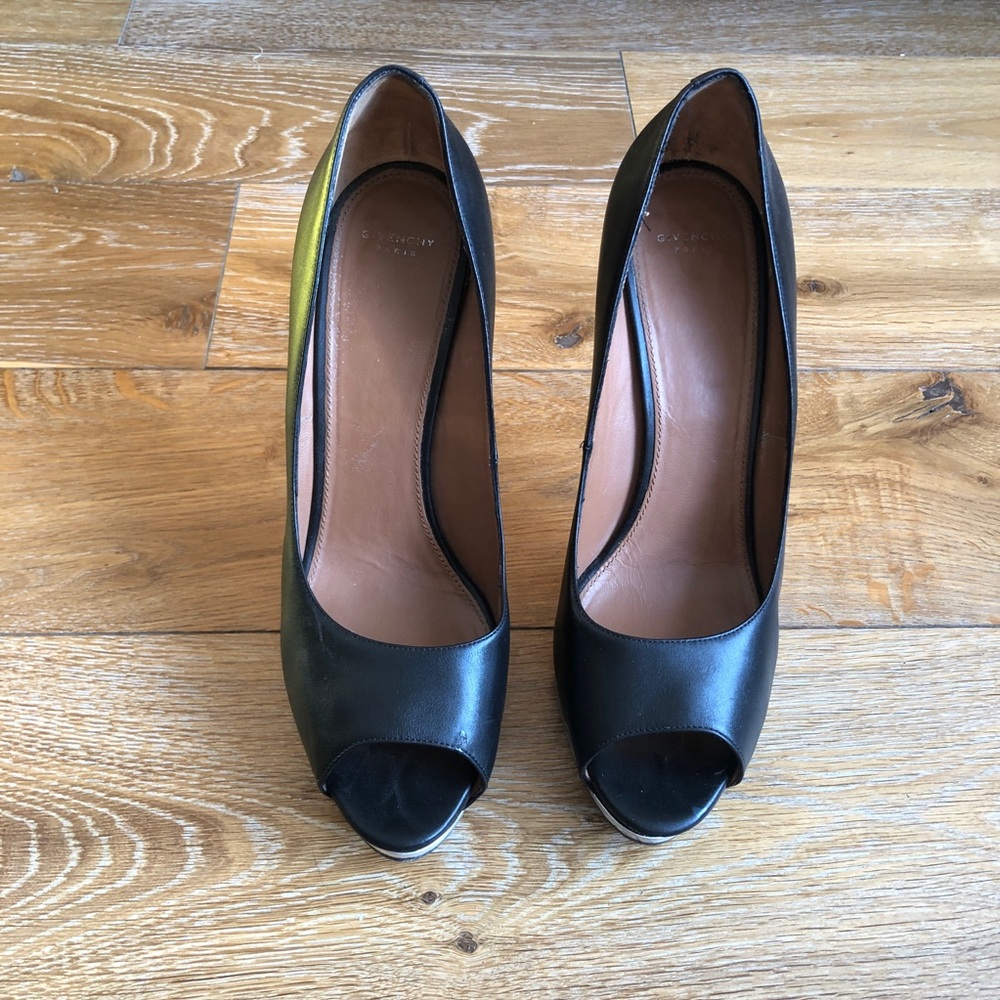 Givenchy Stiletto Peep Toes